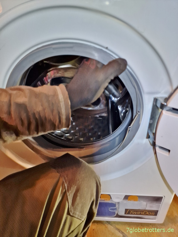 Spannring der Miele Waschmaschine W1 montieren