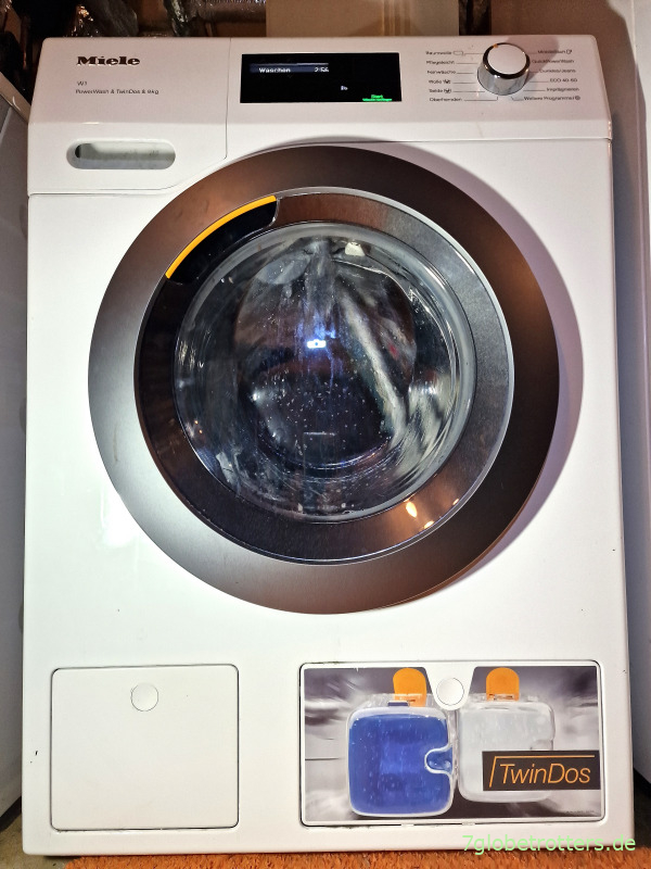 Unsere Miele Waschmaschine W1 mit TwinDos