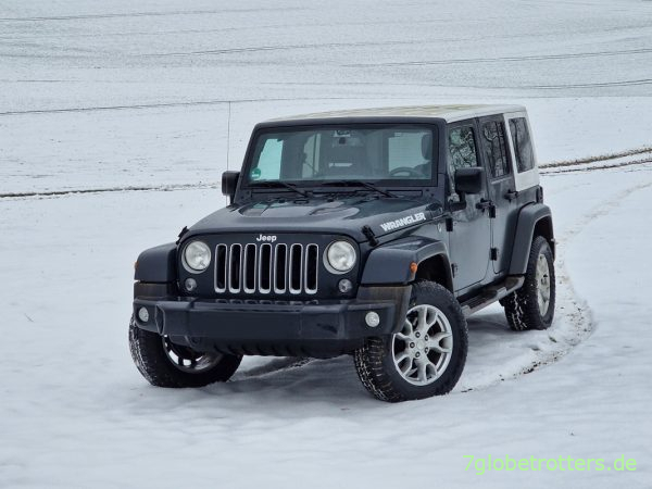 Unterlagen und Kosten für die Eintragung neuer Winterreifen am Jeep Wrangler