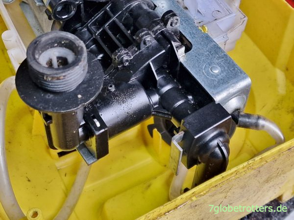 Defekt des Hochdruckreinigers aufgrund von Frost