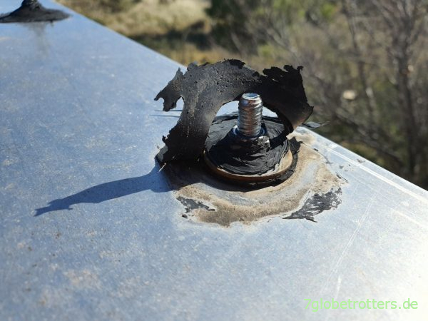 Sikaflex 252 ist nicht der beste Kleber für den Außenbereich