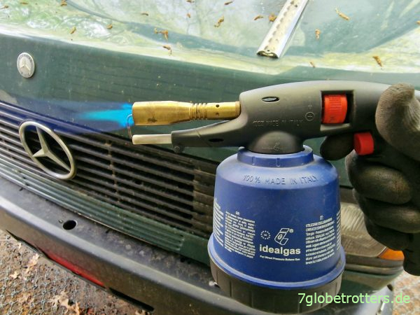 Lötlampe zum Hartlöten