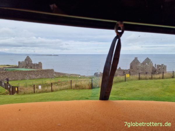 Morgendliche Aussicht aus dem Hubbett ohne Vorhang