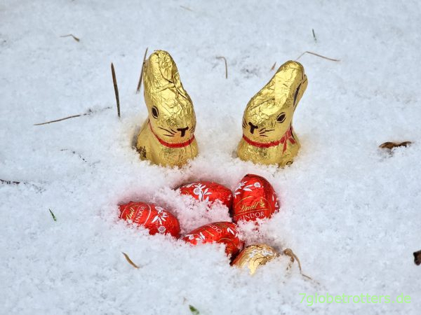 Osterhasen und Ostereier nach Schweden mitnehmen