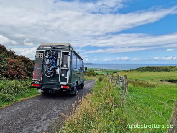 Rückstau beim Pullern in Schräglage des Mercedes 711