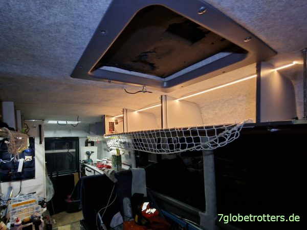 Test 24V-LED-COB-Leuchtstreifen im LKW