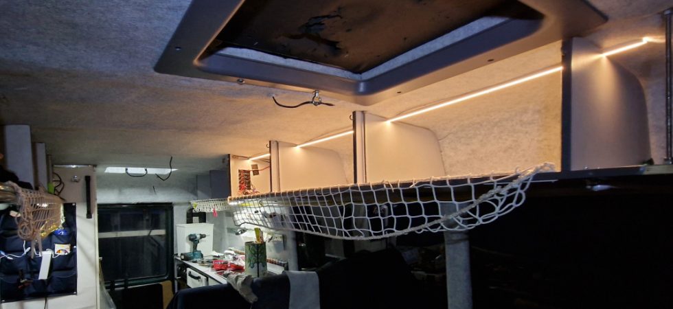 Test 24V-LED-COB-Leuchtstreifen im LKW