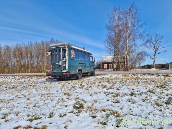 Wohnmobil-Ostern im Süden von Schweden