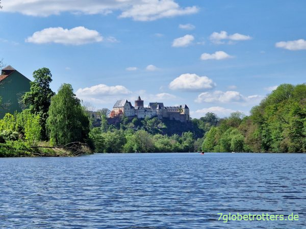 Burg Mildenstein über der Freiberger Mulde