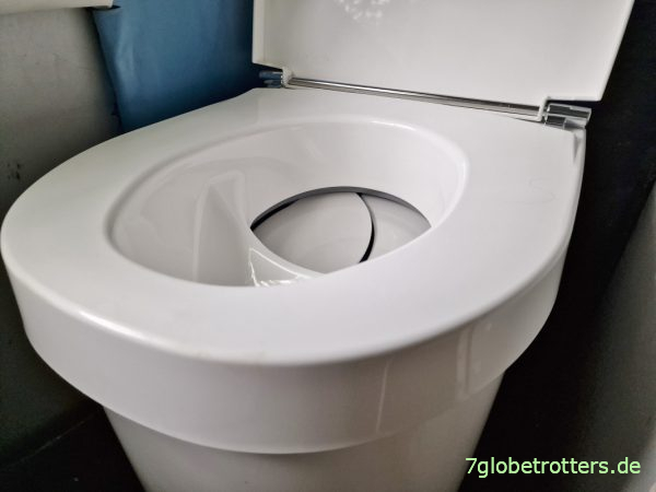 Detailansicht der Separett Tiny