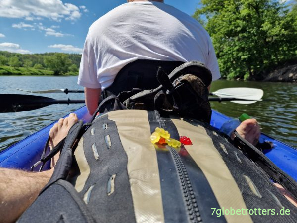Motivation beim Paddeln auf der Freiberger Mulde