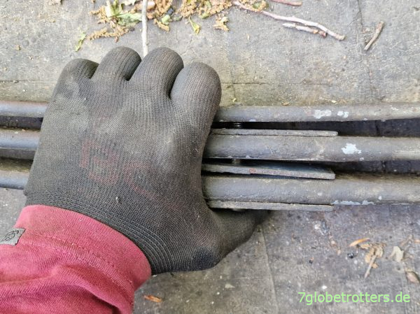 Schlappe Vorderfeder am Mercedes 711