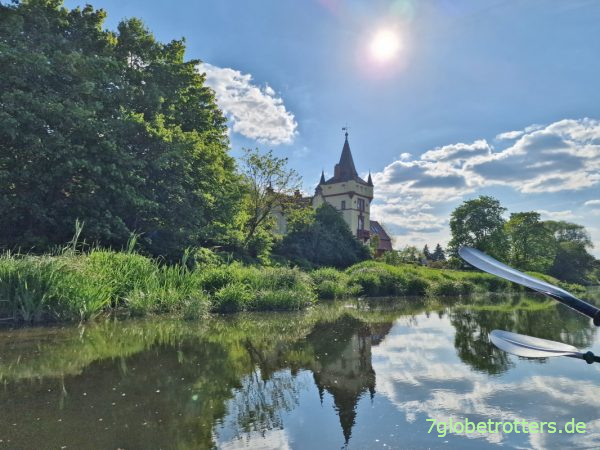 Schloss Podelwitz an der Freiberger Mulde