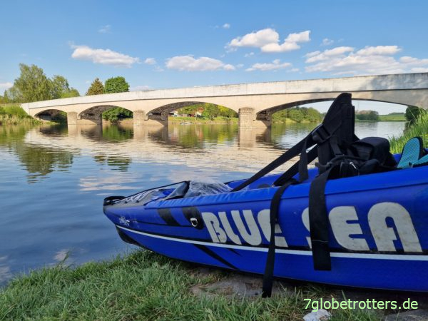 Verano an der Brücke Westewitz über die Freiberger Mulde