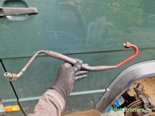 Druckleitung Servolenkung LS2A erneuern