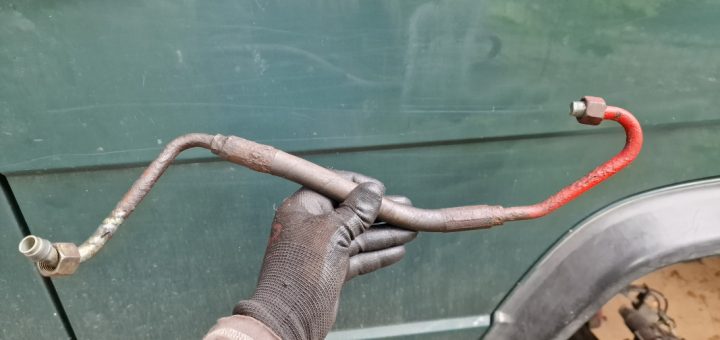 Druckleitung Servolenkung LS2A erneuern