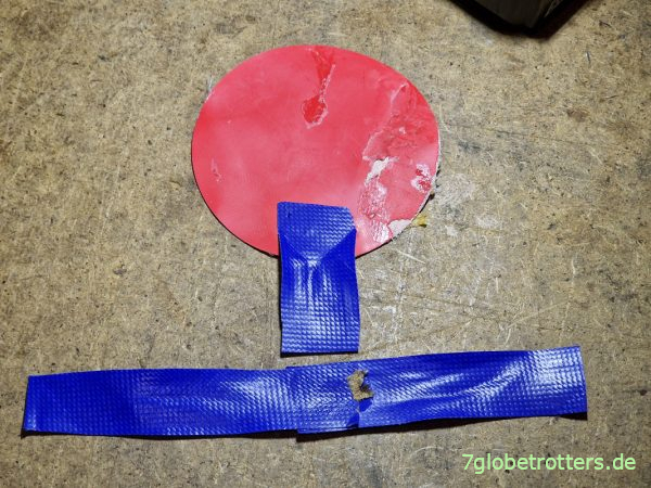 Für mich unlösbare Klebeverbindung des Schwanheimer Industrieklebers RE-HT