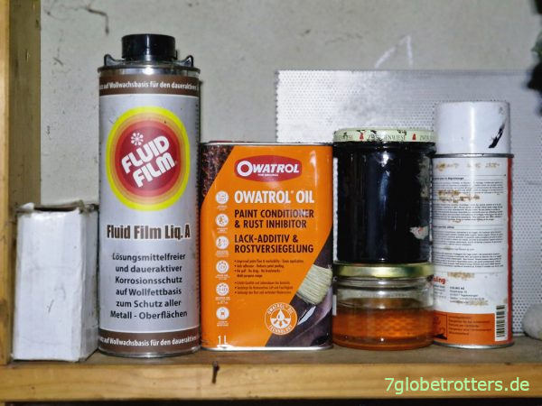 Owatrol-Öl für den Rostschutz am Wohnmobil