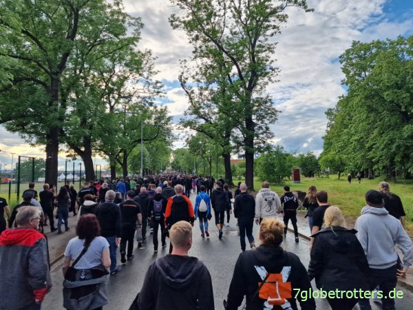 Pilgern zum Rammstein-Konzert