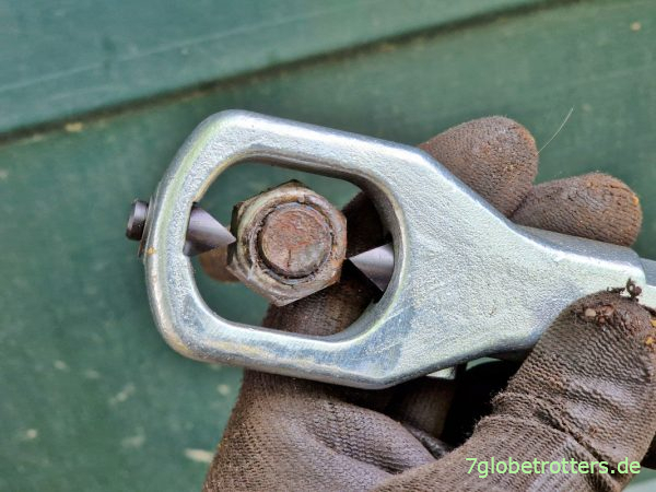 Test des Mutternsprengers