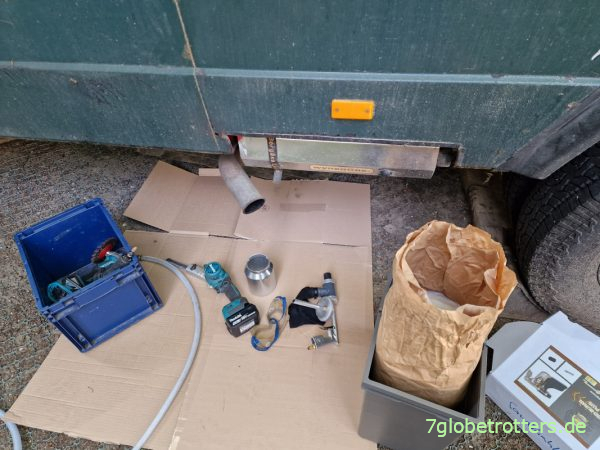 Werkzeug zum Sandstrahlen