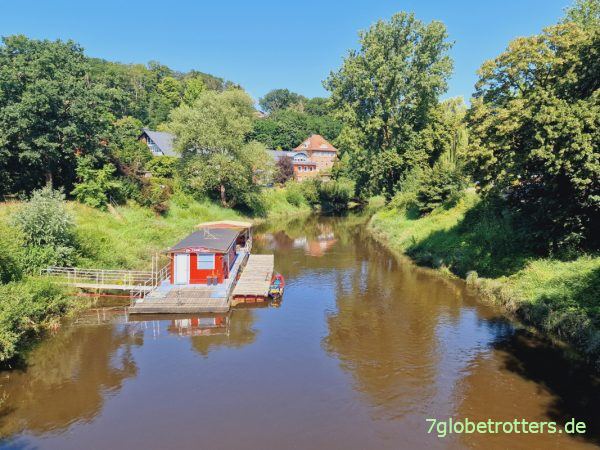 Anleger in Hitzacker auf der Jeetzel