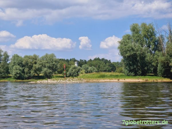 Elbe-Grenzturm Darchau km 536,4