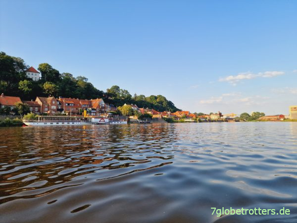 Elbe-Stadt Lauenburg km 569-570