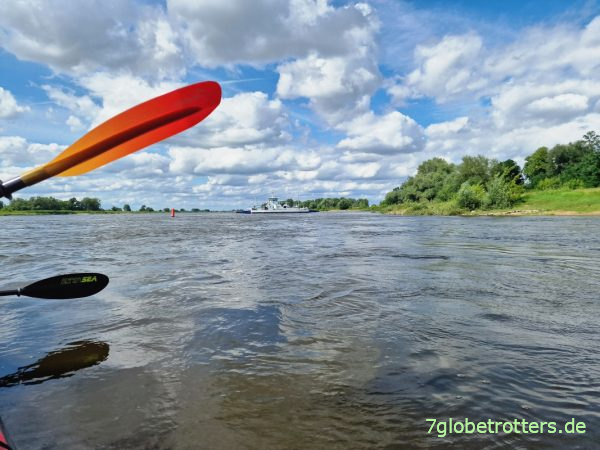 Fähre Ferchland km 375 Elbe