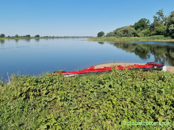 Grabner Riverstar XXL an der Elbe bei Hinzdorf