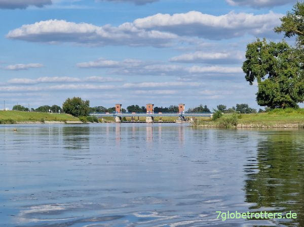Neue Havelmündung bei Rühstedt km 438