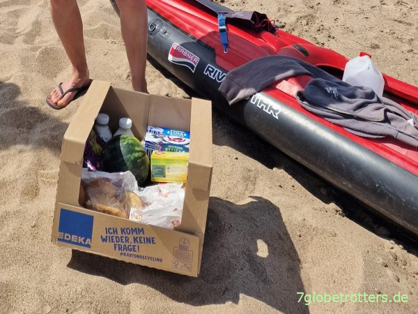 Paddel-Einkauf in Arneburg