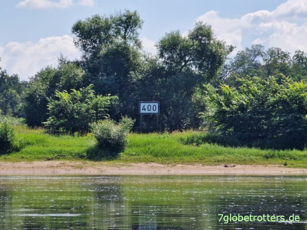 Paddeln Elbe km 400