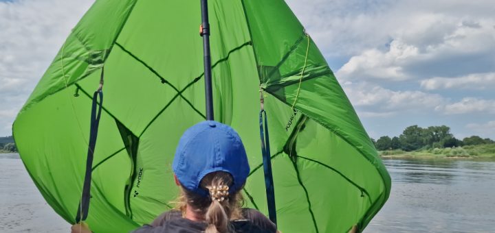 Segeln mit dem Grabner Riverstar XXL