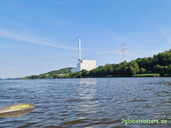 Stillgelegter Atomreaktor Krümmel km 579