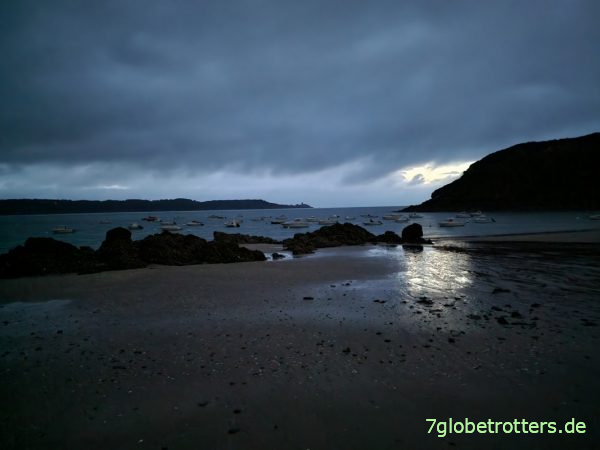 Abend am Strandparkplatz