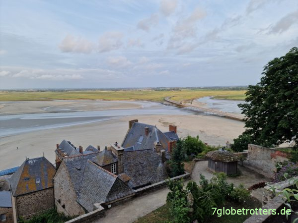 Abendlicher Blick vom Mont-Saint-Michel