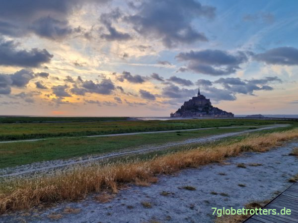 Abendstimmung am Mont-Saint-Michel