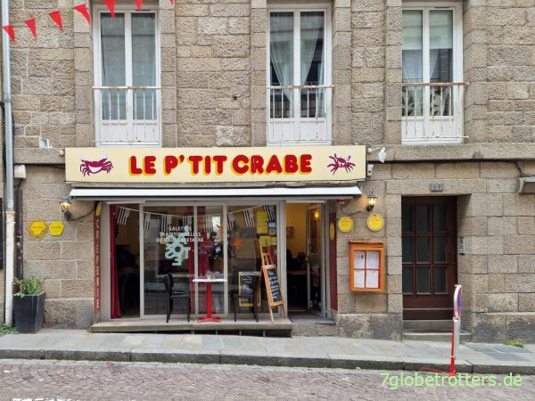 Die kleine Krabbe in St. Malo