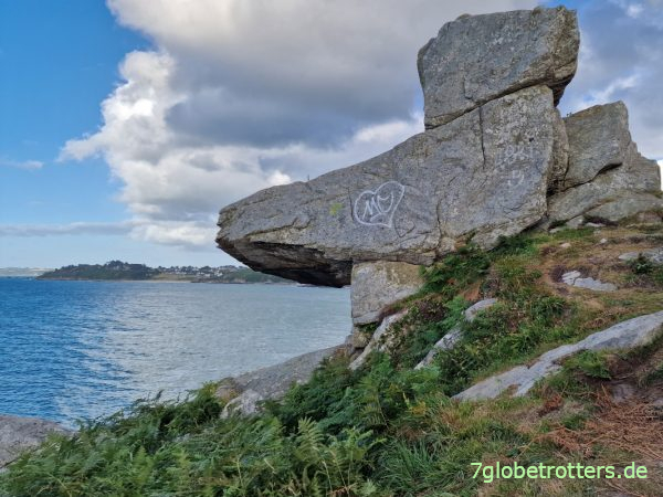 Granitküste bei Moulin de la Rive