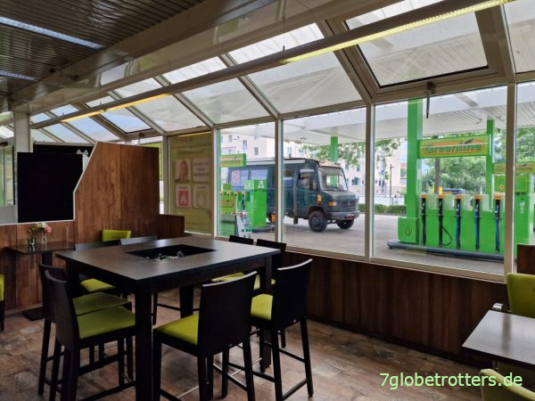 Grünes Auftanken des Mercedes 711