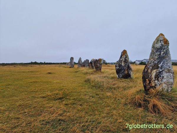 Halbinsel Crozon, Steinreihen von Lagatjar