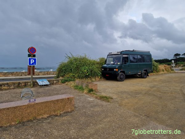 Kein Wohnmobilstellplatz an der Granitküste