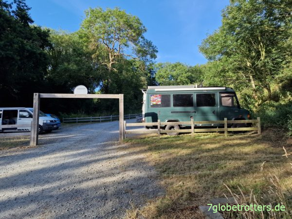 Mercedes 711 in der Bretagne