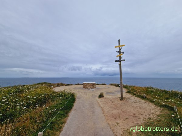 Pointe de Corsen - Westlichster Punkt der Bretagne