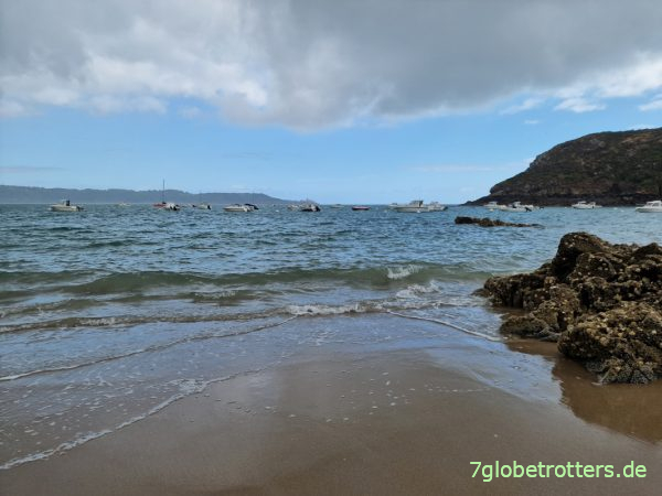 Schöne Badebucht in der Bretagne
