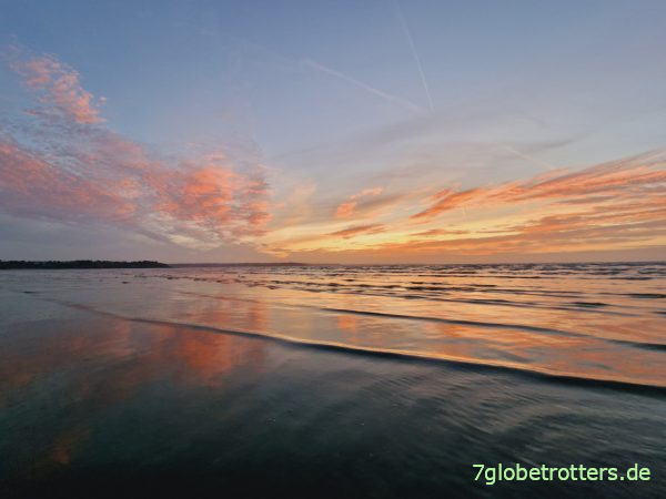 Sonnenuntergang in der Bretagne