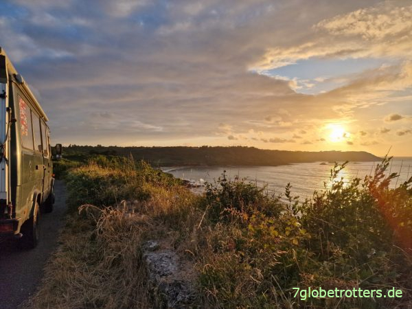Sonnenuntergang über Moulin de la Rive