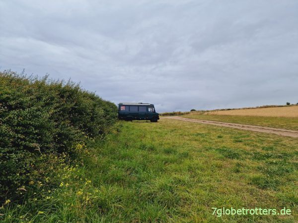 Stellplatz am westlichster Punkt der Bretagne und Frankreichs