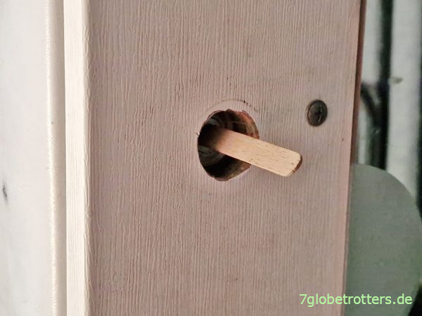 Türschloss im Bad reparieren